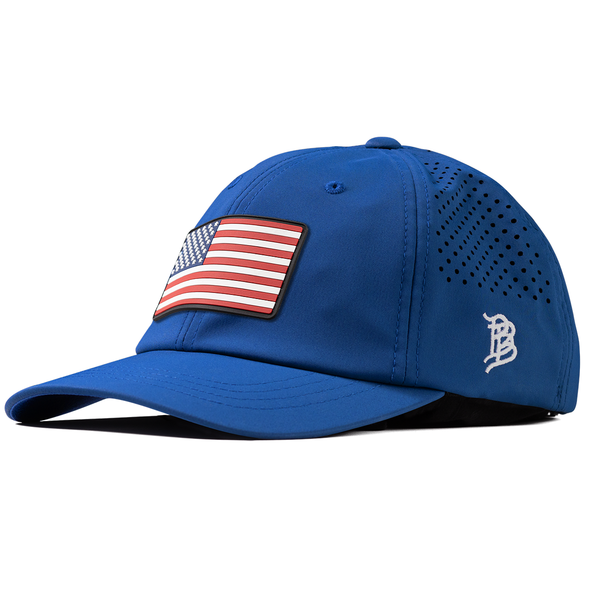 Old Glory PVC Performance Dad Hat Royal