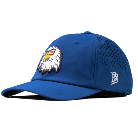 Party Eagle PVC Performance Dad Hat Royal