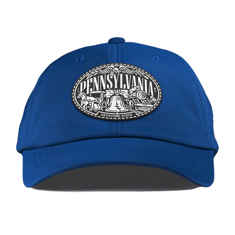 Pennsylvania Traveler Performance Dad Hat Royal