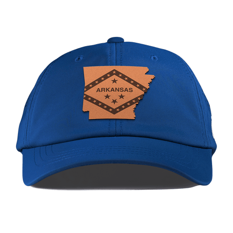 Arkansas 25 Performance Dad Hat Royal