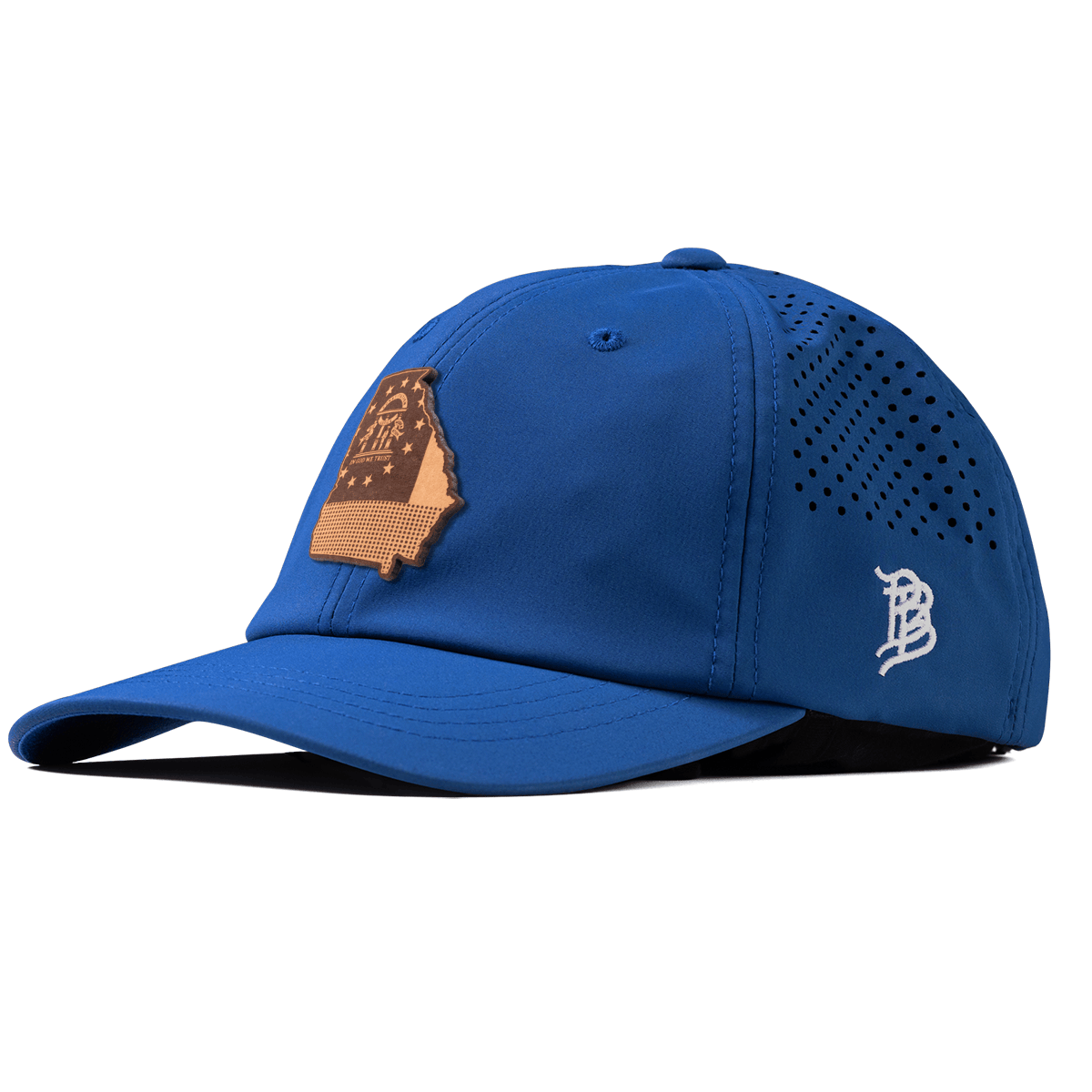 Georgia 4 Performance Dad Hat Royal