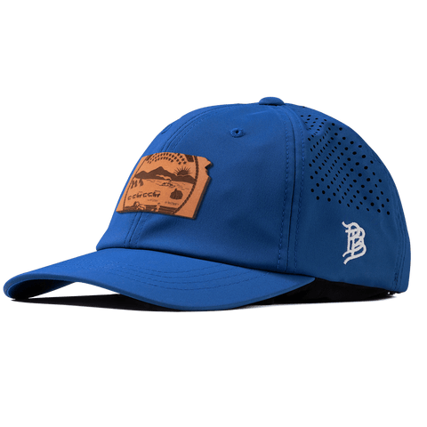 Kansas 34 Performance Dad Hat Royal