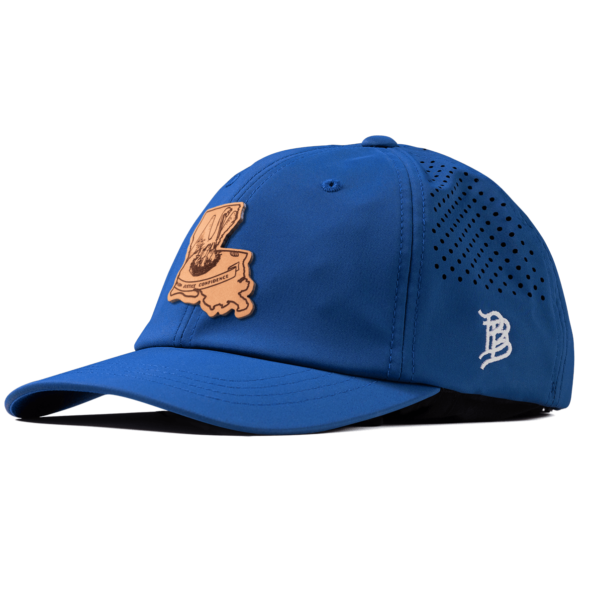 Louisiana 18 Performance Dad Hat Royal