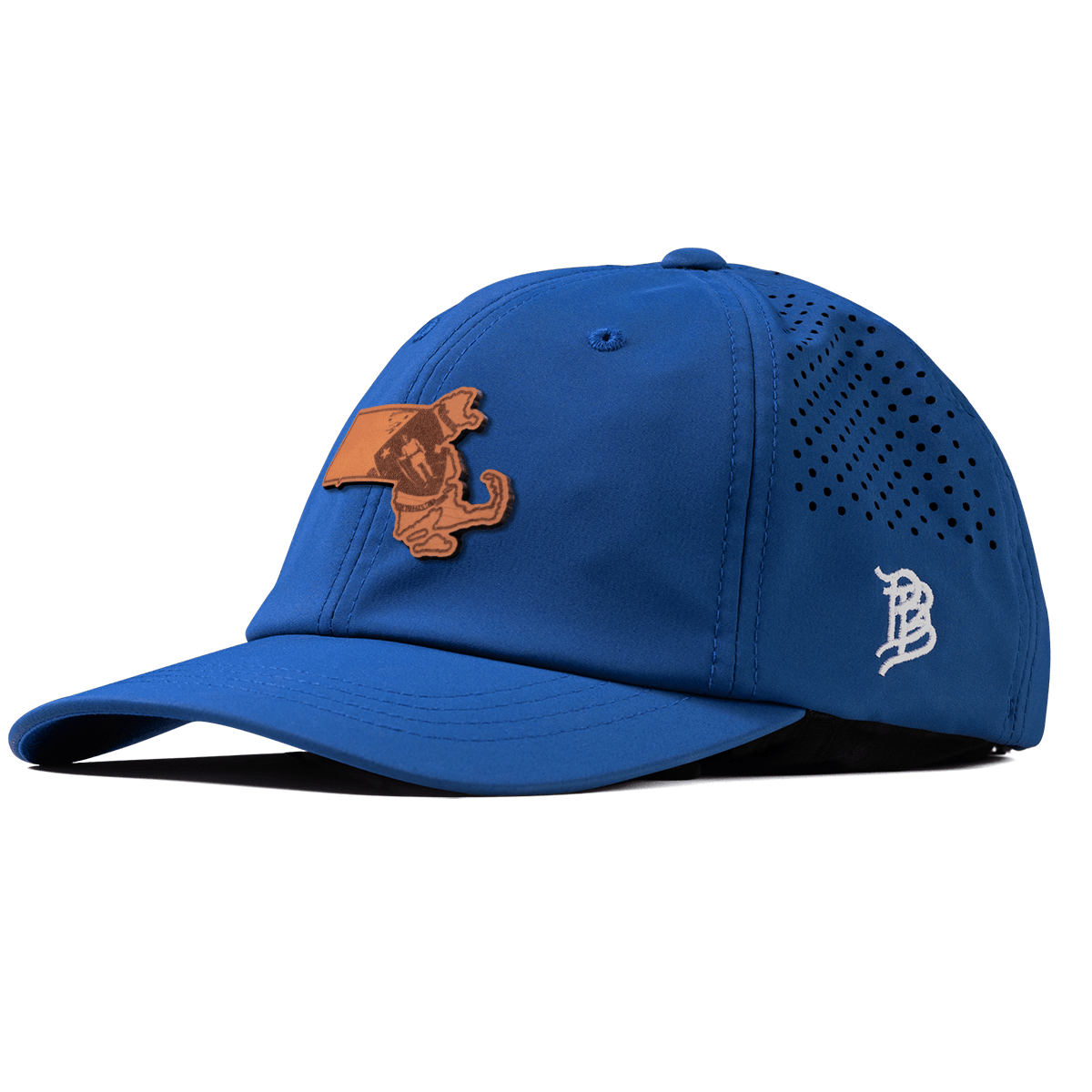 Massachusetts 6 Performance Dad Hat Royal