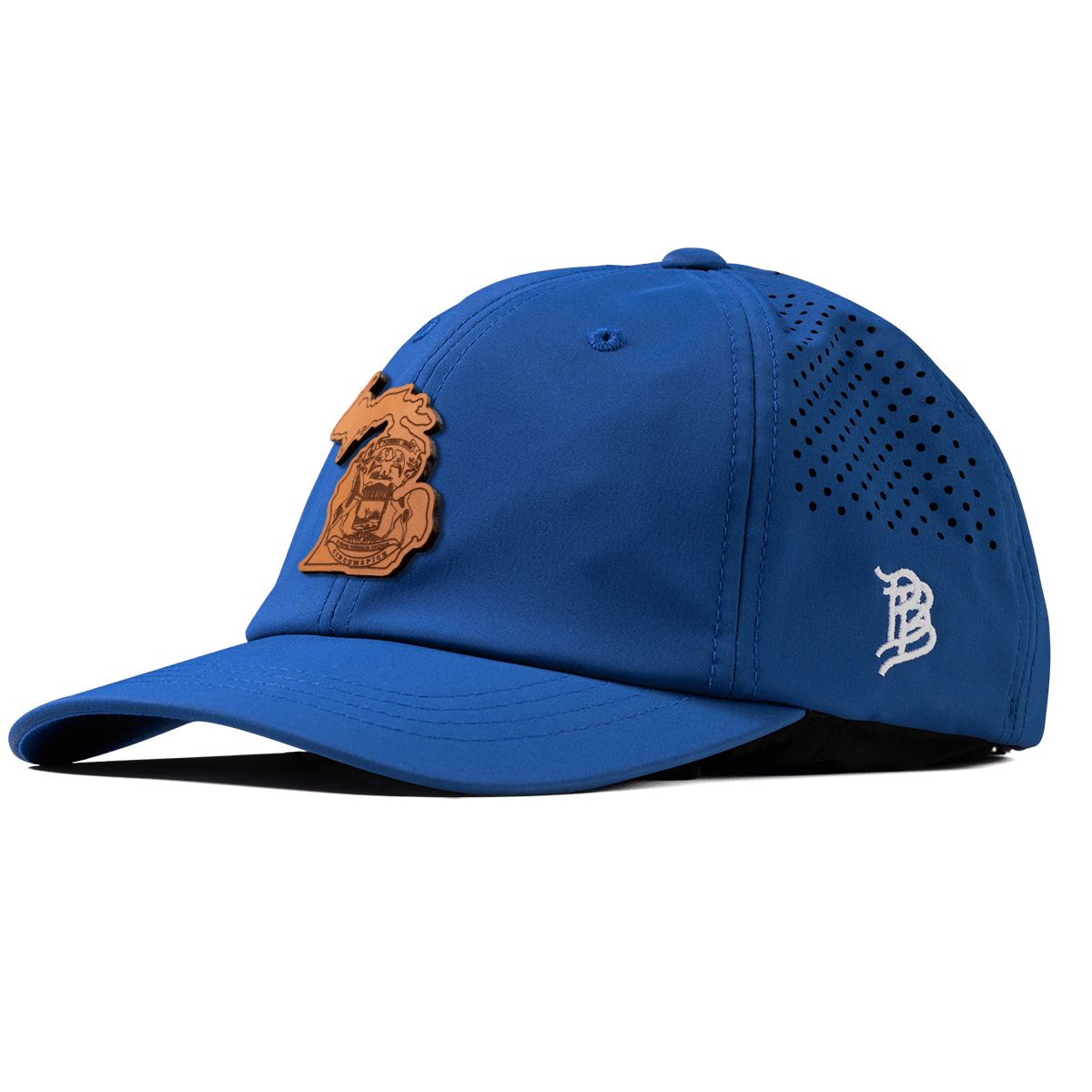 Michigan 26 Performance Dad Hat Royal