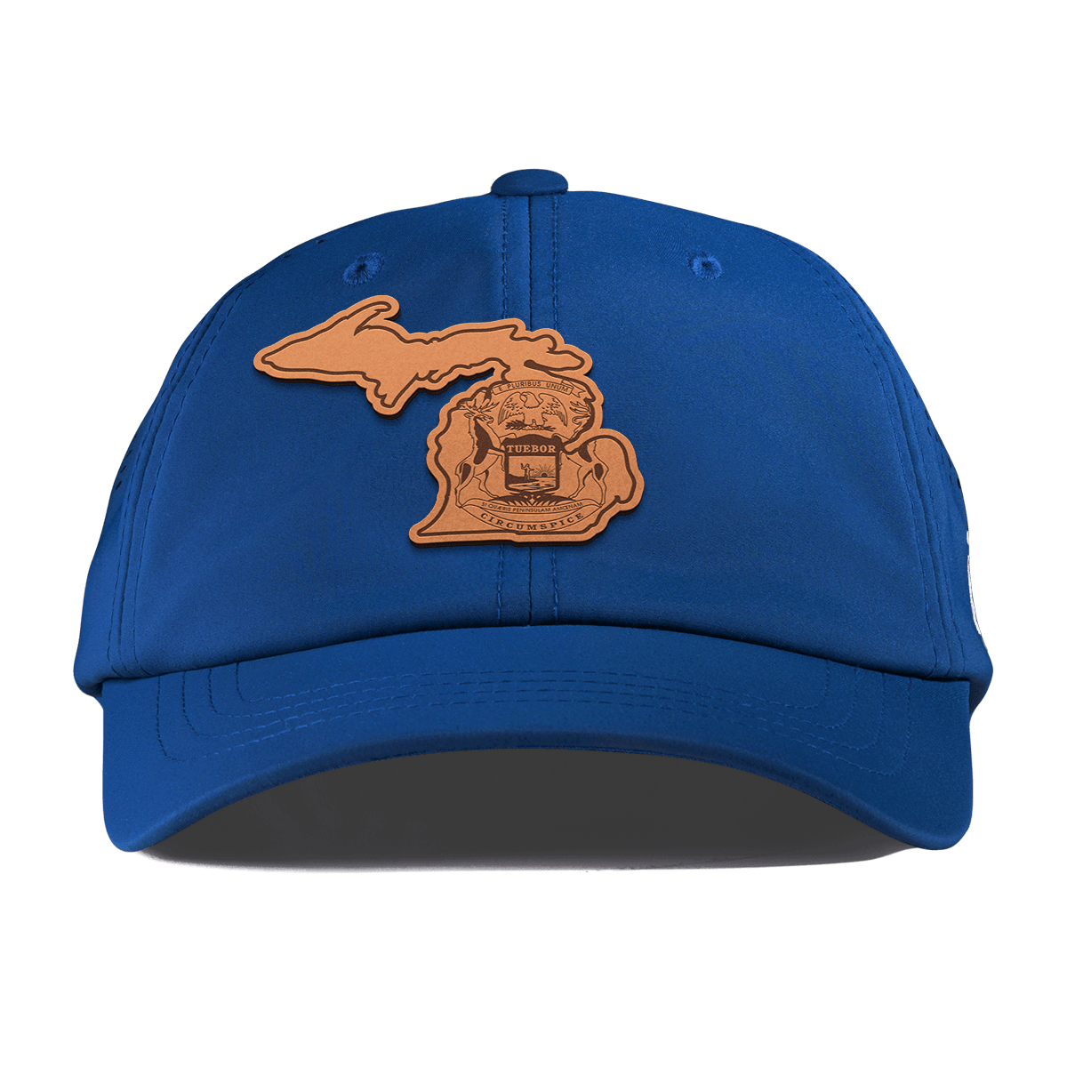 Michigan 26 Performance Dad Hat Royal