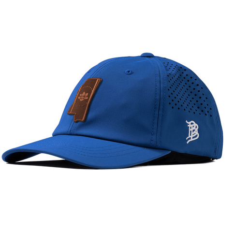 Mississippi 20 Performance Dad Hat Royal