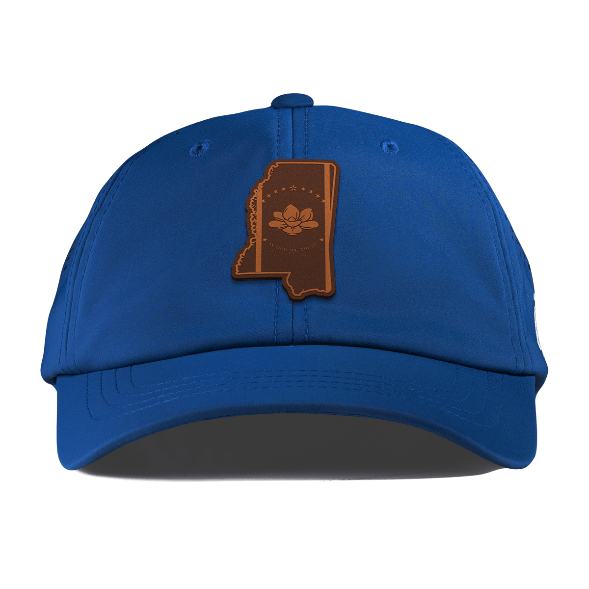 Mississippi 20 Performance Dad Hat Royal