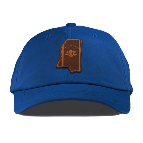 Mississippi 20 Performance Dad Hat Royal