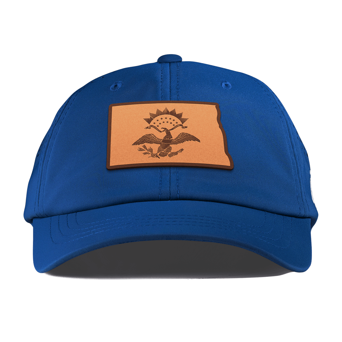 North Dakota 39 Performance Dad Hat Royal