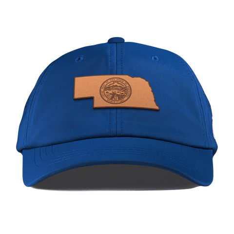 Nebraska 37 Performance Dad Hat Royal