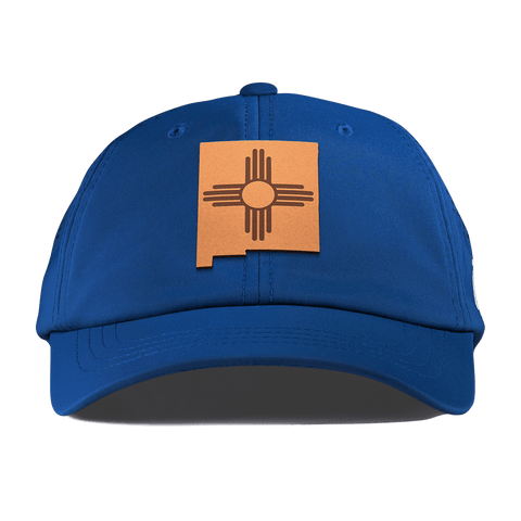 New Mexico 47 Performance Dad Hat Royal
