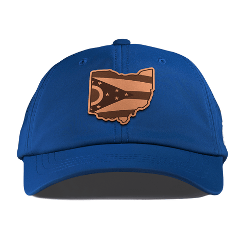 Ohio 17 Performance Dad Hat Royal