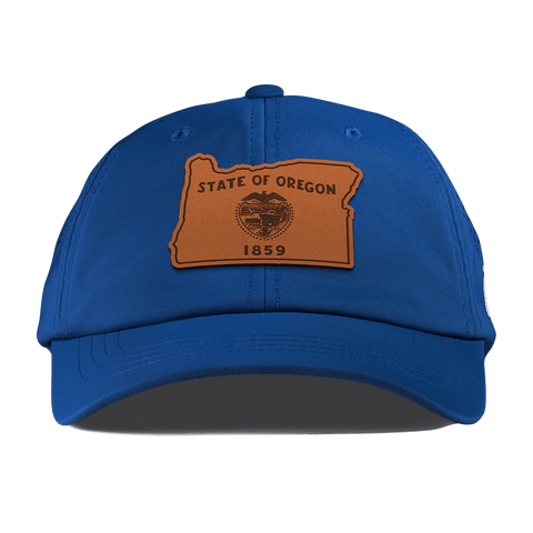 Oregon 33 Performance Dad Hat Royal