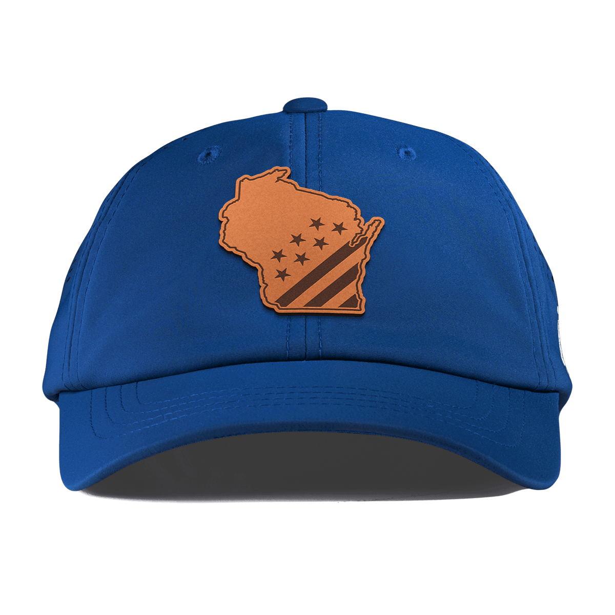 Wisconsin 30 Performance Dad Hat Royal