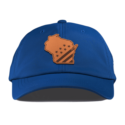 Wisconsin 30 Performance Dad Hat Royal