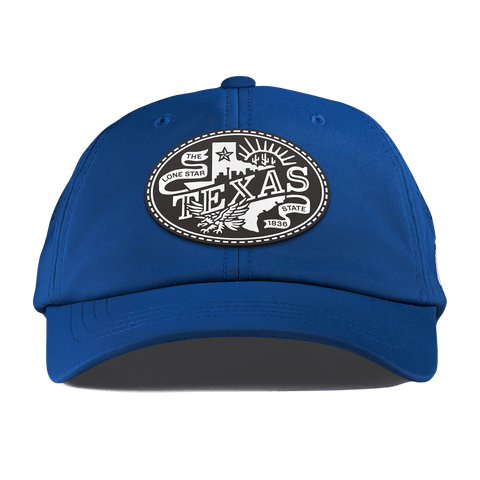 Texas Traveler Performance Dad Hat Royal