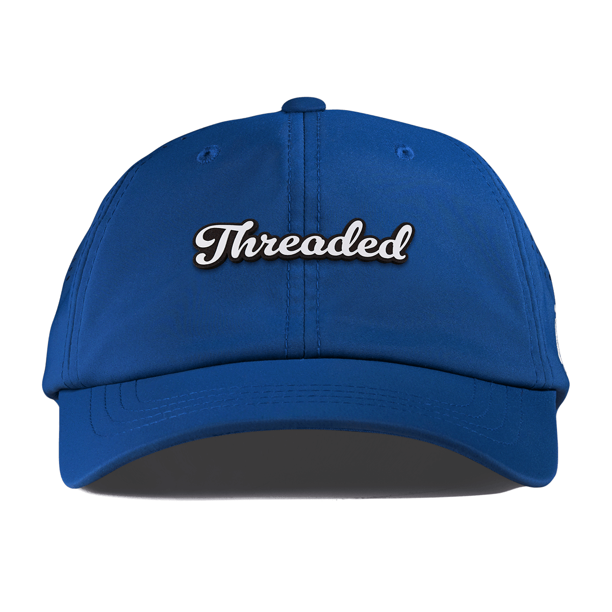 Threaded Script Performance Dad Hat Royal