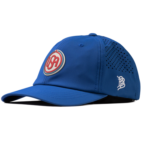 USA Icon Performance Dad Hat Royal