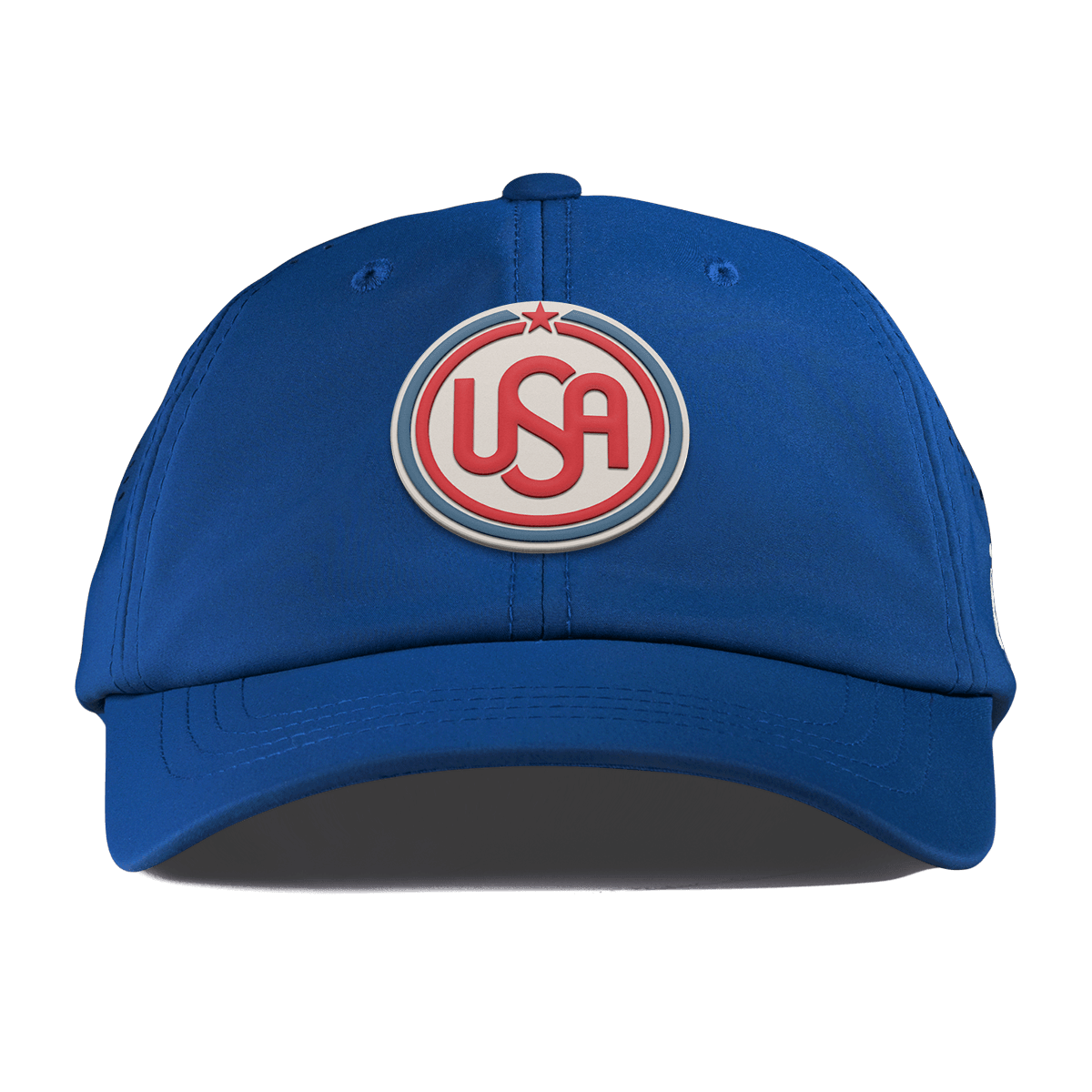 USA Icon Performance Dad Hat Royal