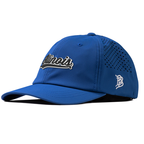 University of Illinois "Vintage Illinois Script" Performance Dad Hat Royal