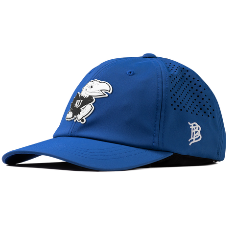 University of Kansas "Vintage Jayhawk" Performance Dad Hat Royal