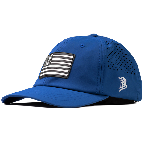 Vintage Old Glory Performance Dad Hat Royal