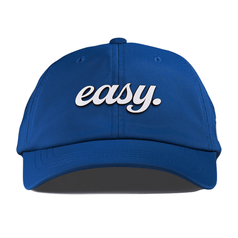 Easy Script Performance Dad Hat Royal