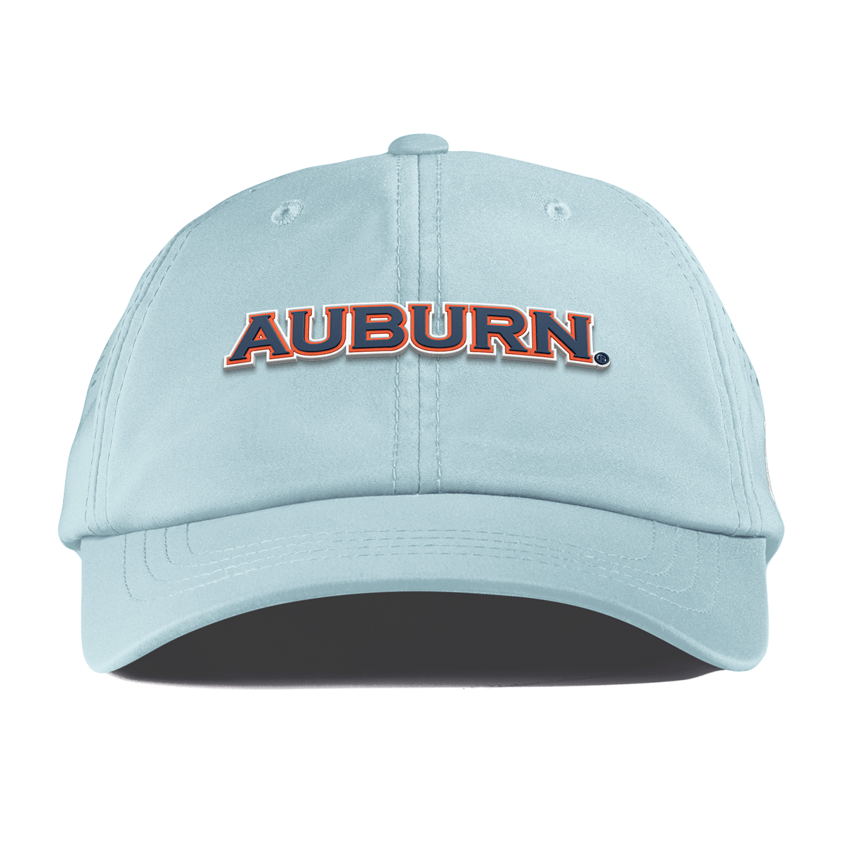 Auburn University "Auburn Block" Performance Dad Hat Sky Blue