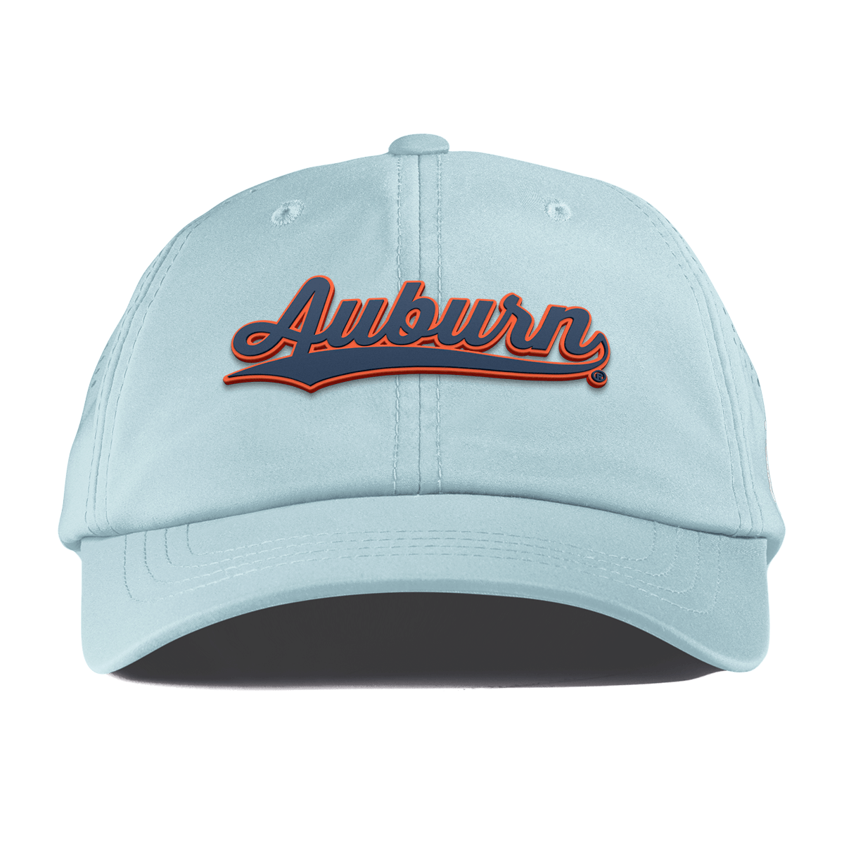 Auburn University "Auburn Script" Performance Dad Hat Sky Blue