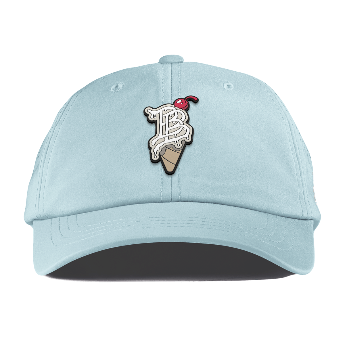 BB Drip Cone Performance Dad Hat Sky Blue