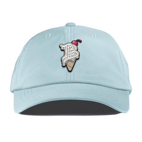 BB Drip Cone Performance Dad Hat Sky Blue