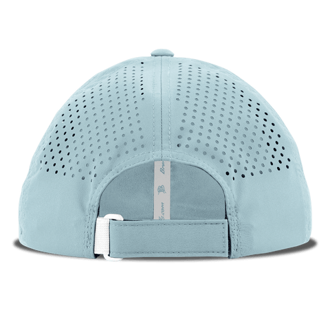 New York Traveler Performance Dad Hat Back Sky Blue