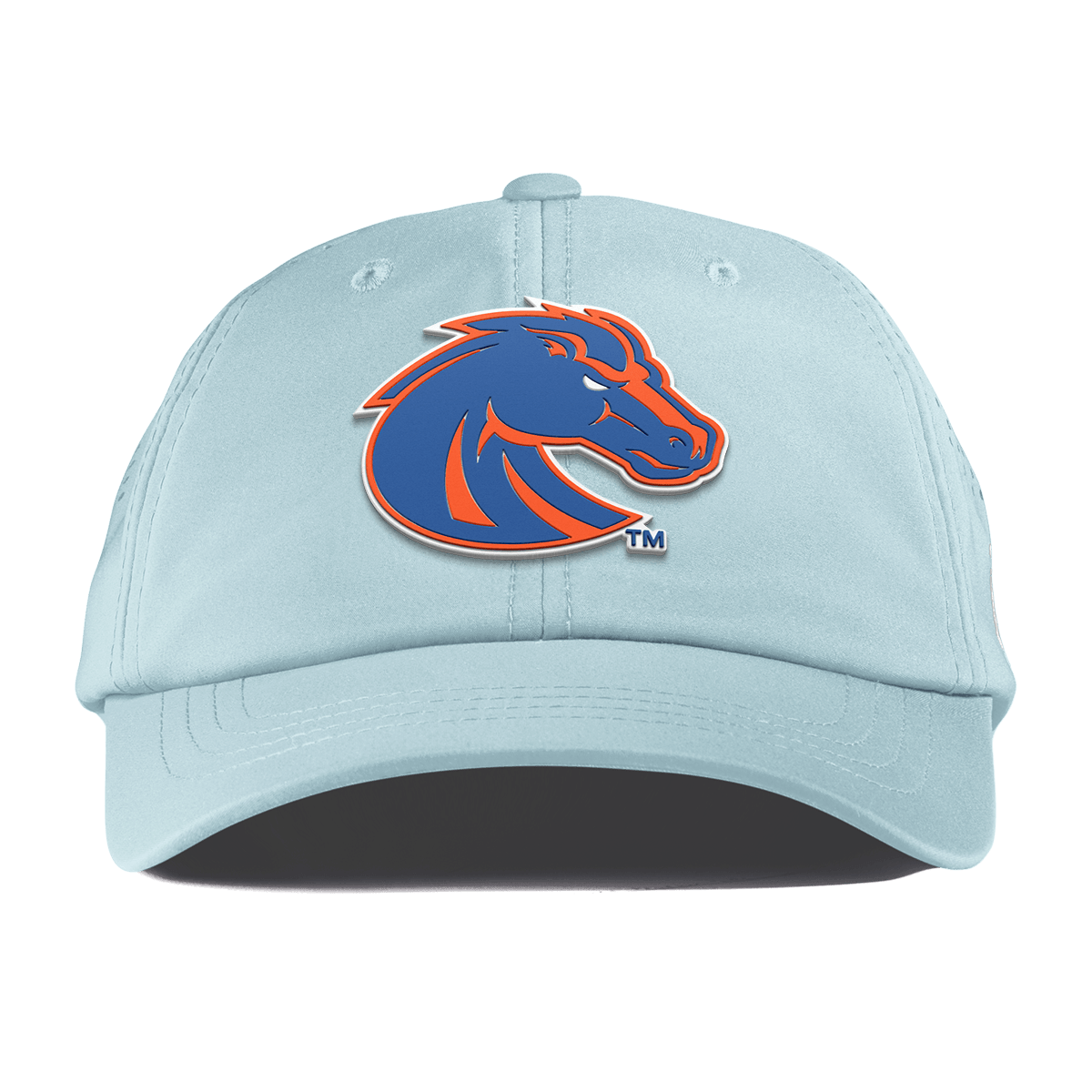 Boise State University "Boise State Broncos Orange" Performance Dad Hat Sky Blue