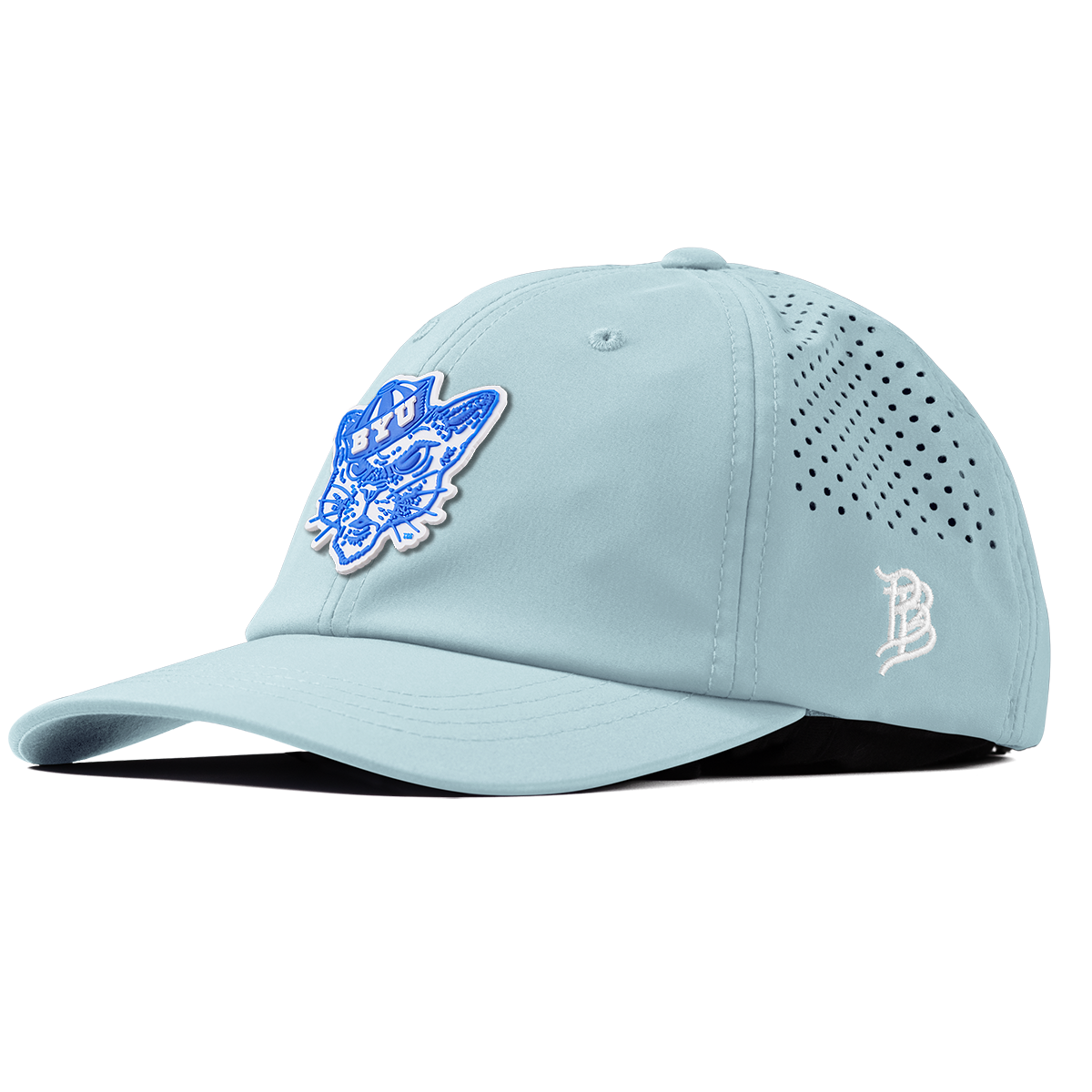 BYU "Cosmo The Cougar" Performance Dad Hat Sky Blue