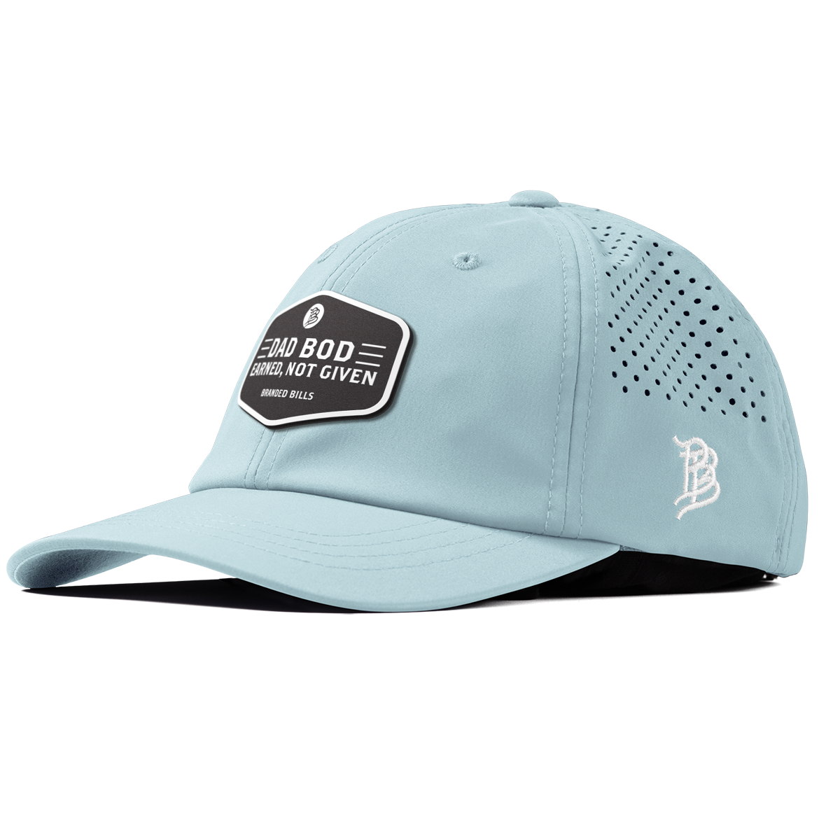 Dad Bod Performance Dad Hat Sky Blue