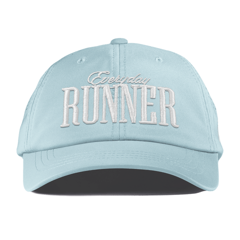 Everyday Runner Curved Performance Dad Hat Sky Blue