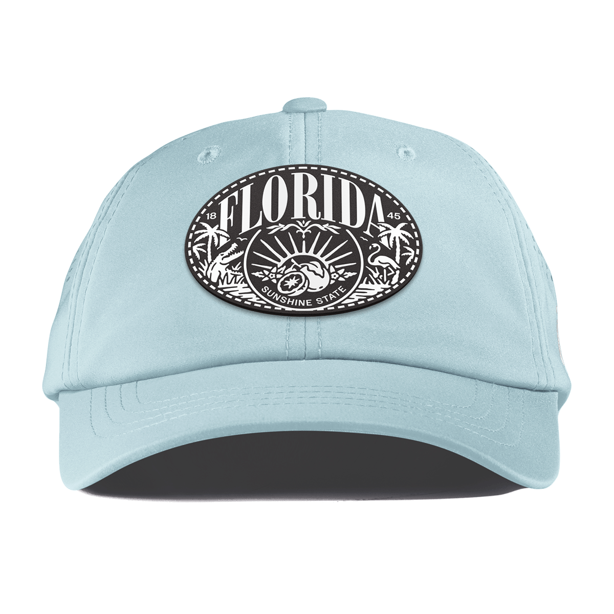 Florida Traveler Performance Dad Hat Sky Blue