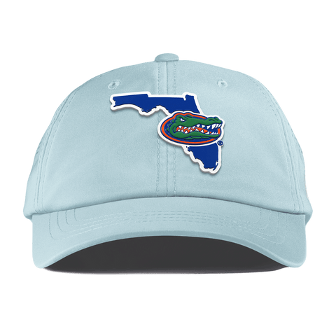 University of Florida "Gator State" Performance Dad Hat Sky Blue