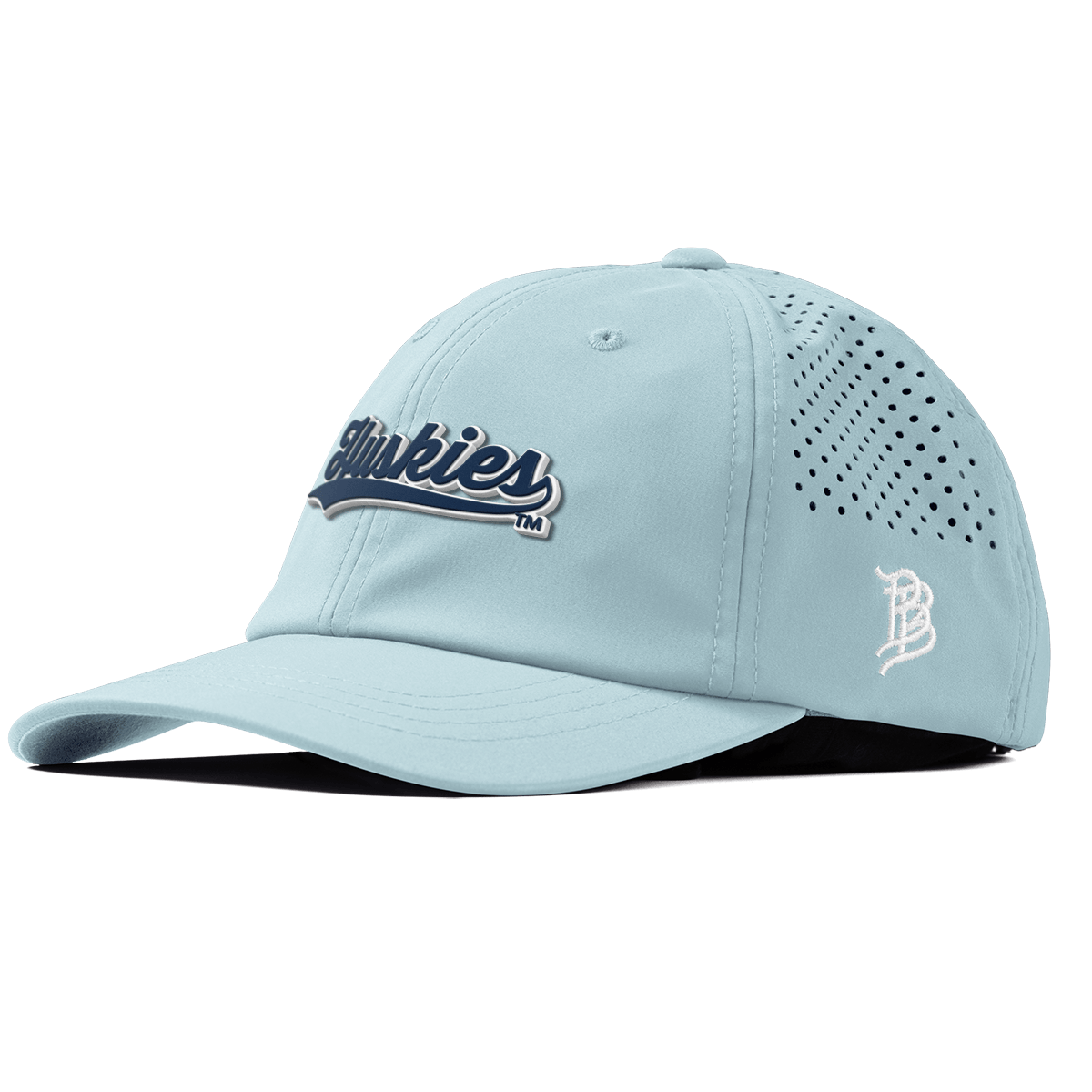 University of Connecticut "Huskies Script" Performance Dad Hat Sky Blue