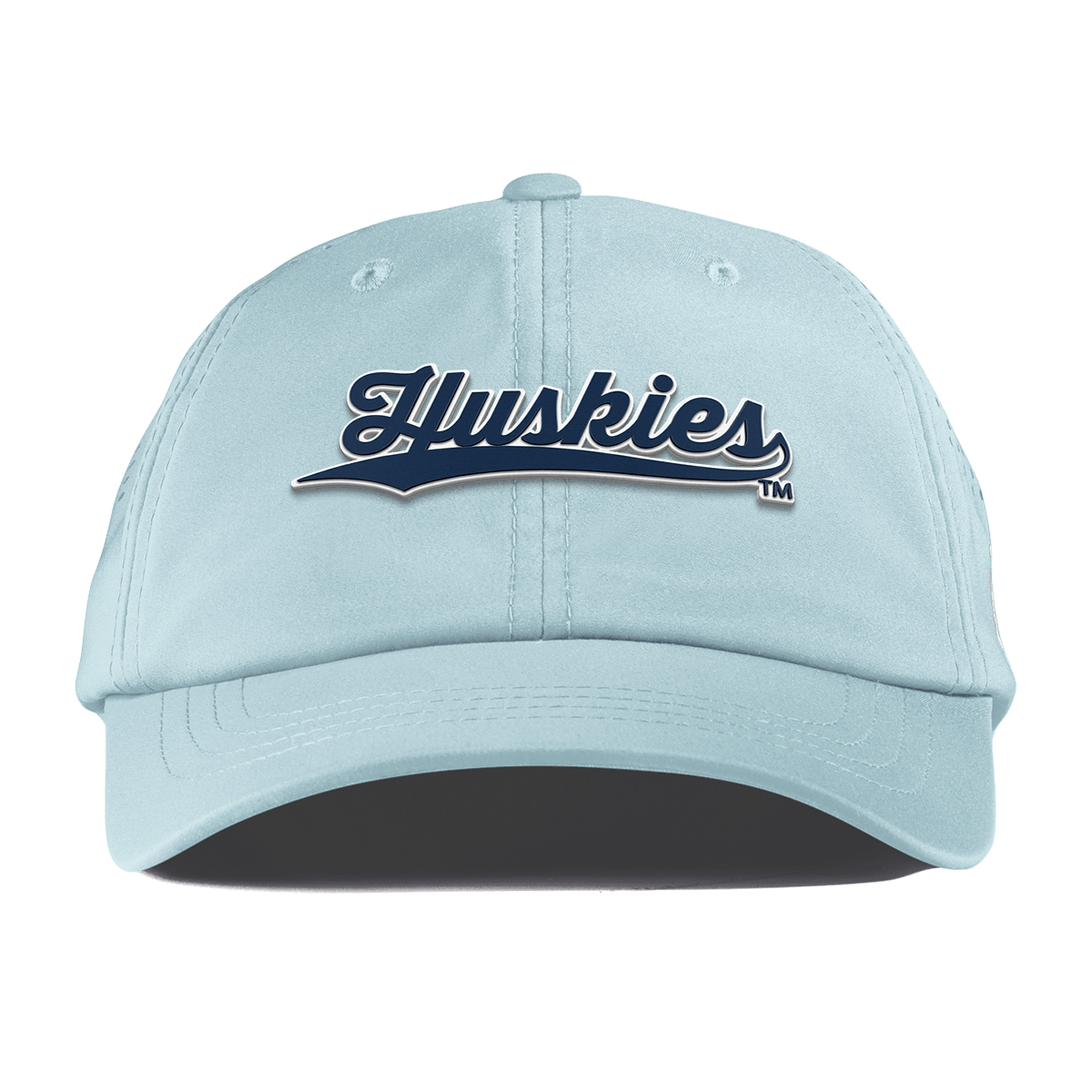 University of Connecticut "Huskies Script" Performance Dad Hat Sky Blue