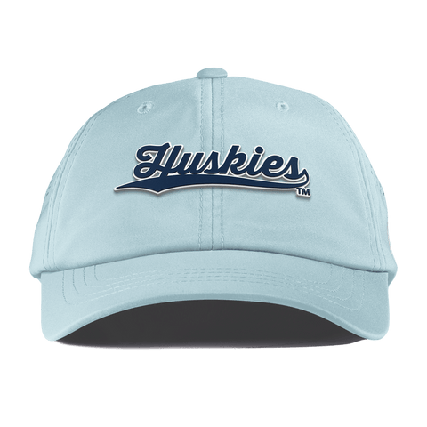 University of Connecticut "Huskies Script" Performance Dad Hat Sky Blue