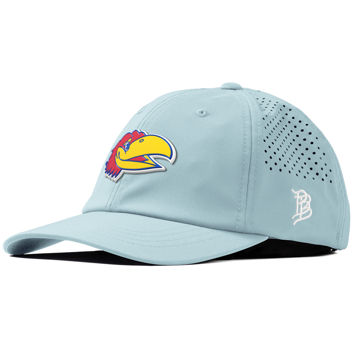 University of Kansas "KU Big Jay" Performance Dad Hat Sky Blue