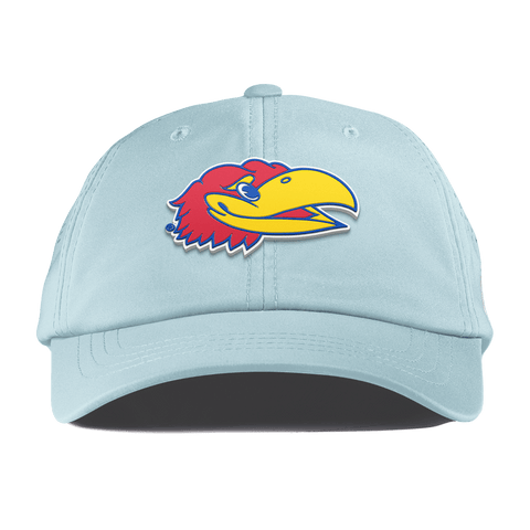 University of Kansas "KU Big Jay" Performance Dad Hat Sky Blue
