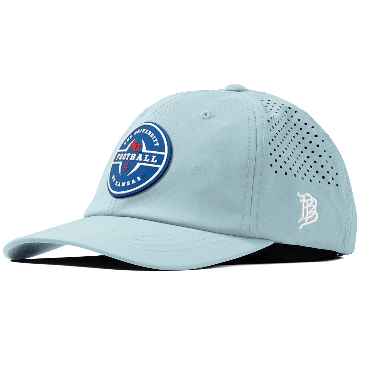 University of Kansas "Kansas Football Legacy" Performance Dad Hat Sky Blue