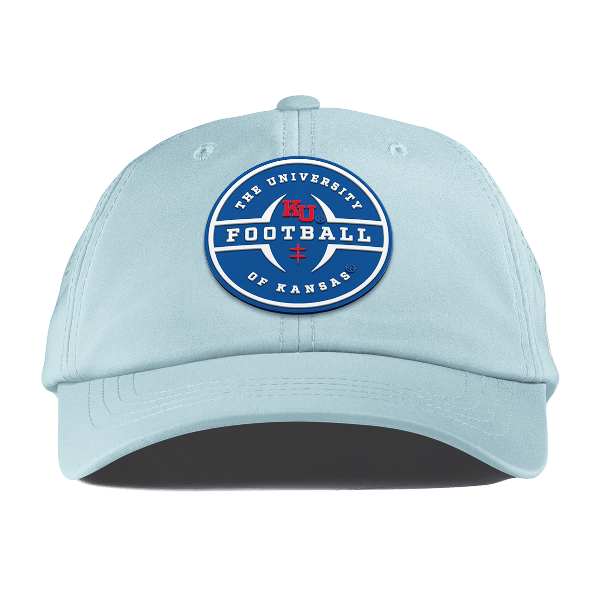 University of Kansas "Kansas Football Legacy" Performance Dad Hat Sky Blue