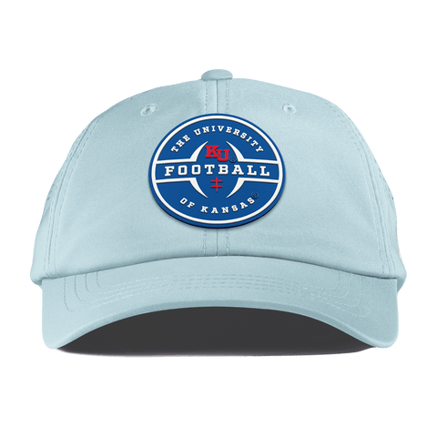 University of Kansas "Kansas Football Legacy" Performance Dad Hat Sky Blue