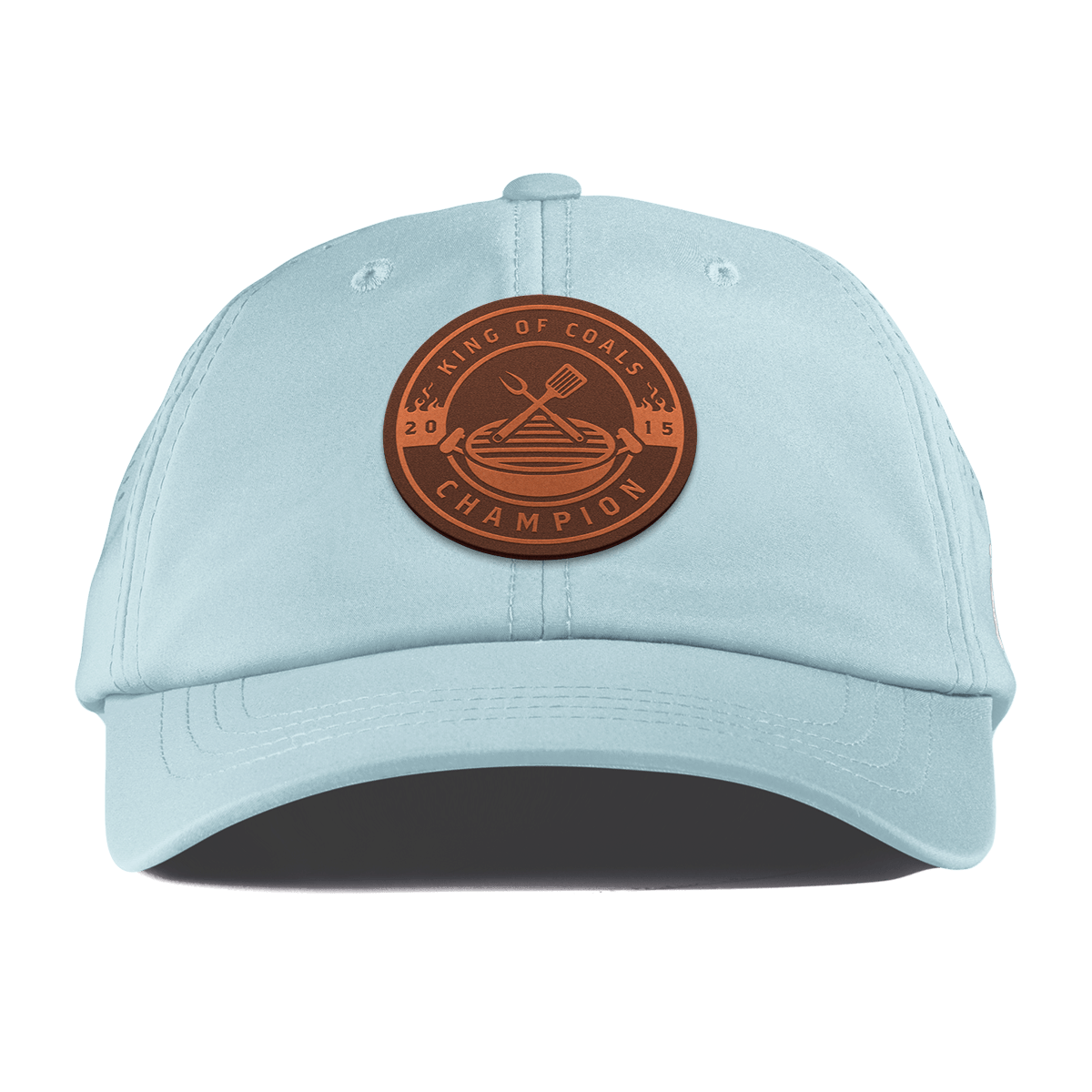 King of Coals Performance Dad Hat Sky Blue