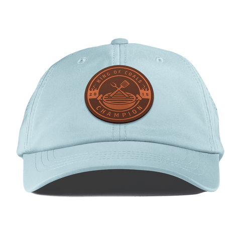 King of Coals Performance Dad Hat Sky Blue