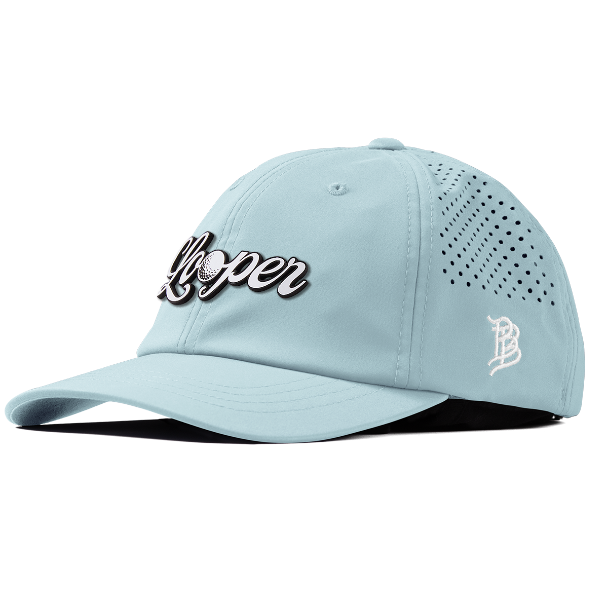 Looper Script Performance Dad Hat Sky Blue